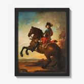 Frederik V on Horseback by C.G. Pilo - thumbnail_1_bf_67672e49b7c995d950163fbf